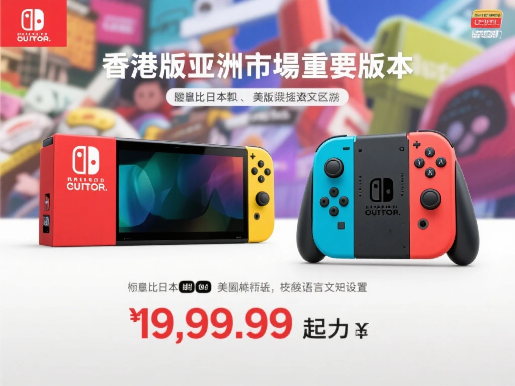 Switch 2港版定价曝光：标准版3450港币竟需抽签购买？