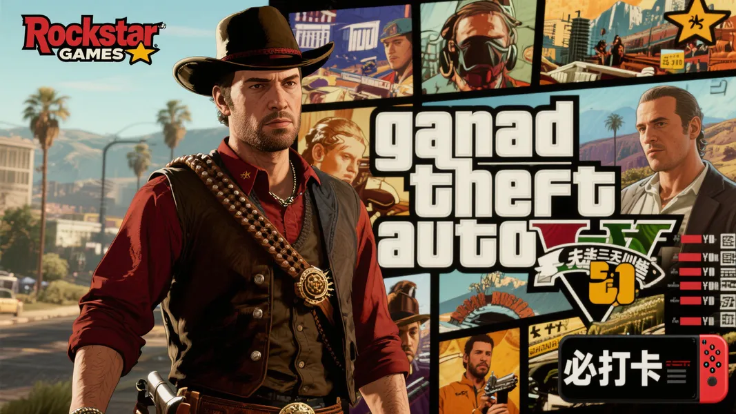 《GTA6》预告片播放量狂飙破6100万，油管热度引爆！